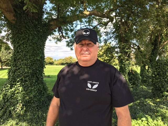 Tony Buckingham from Littleport heads the East Anglia UFO Group.