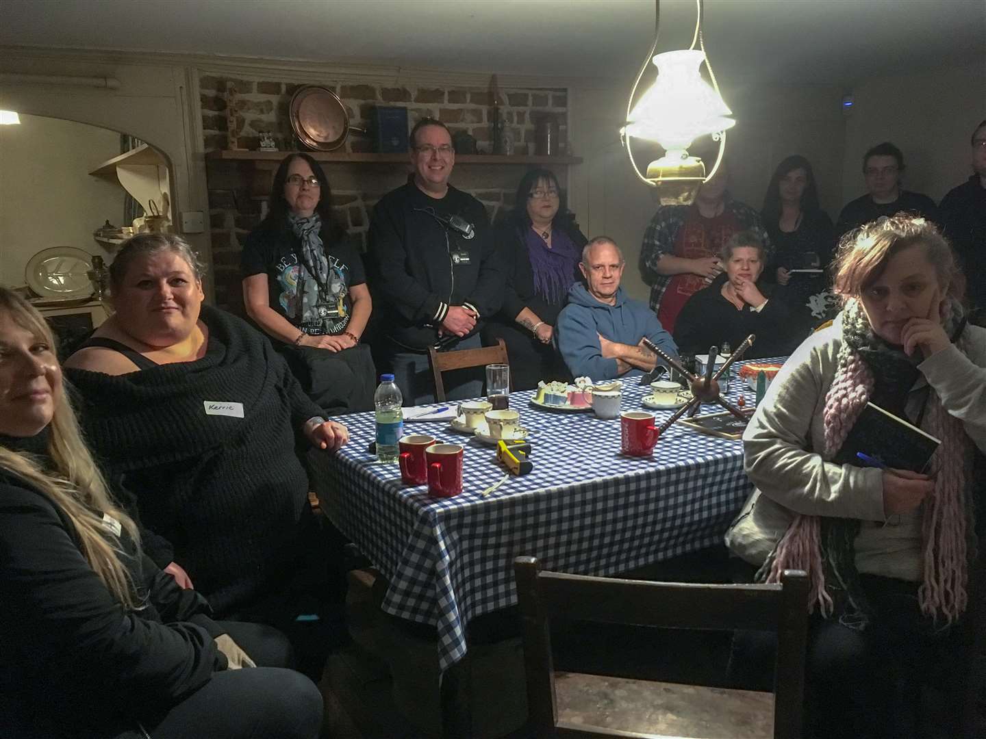 the Forgotten Souls Paranormal Investigations team led the evening's activities. (6821753)