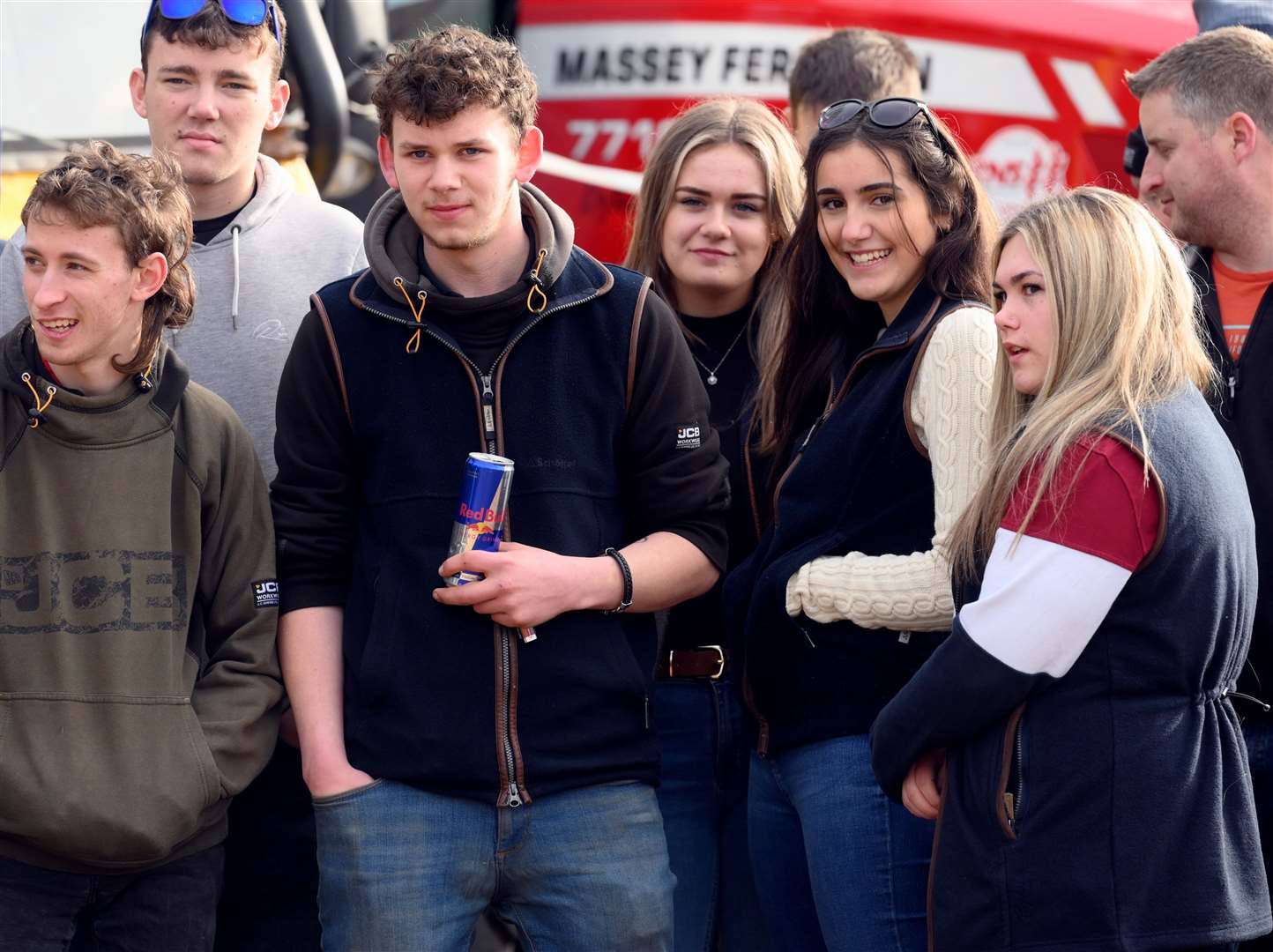 Charity valentines tractor run
