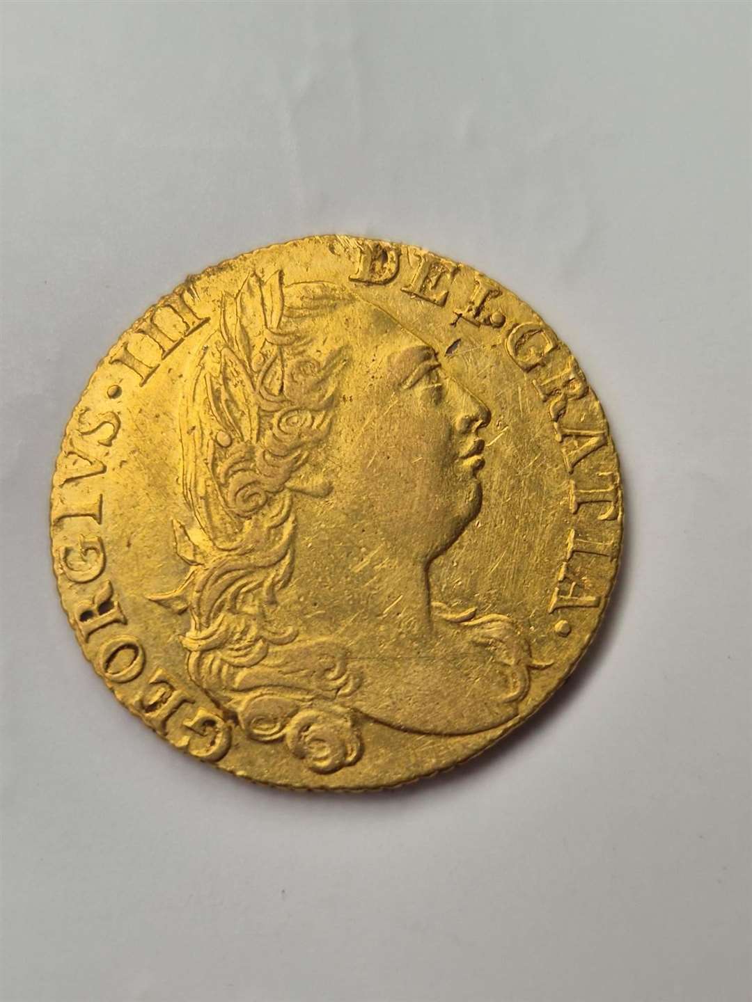 Many coins have been found during a metal-detecting session