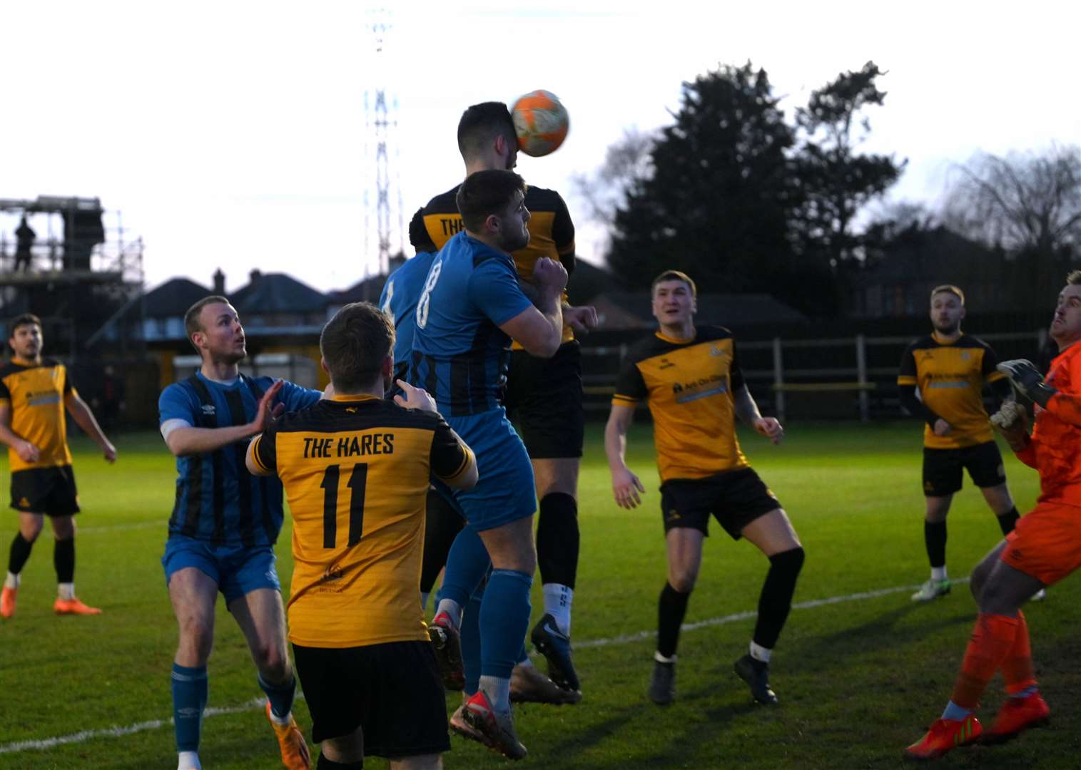 Matt Foy scored March’s only goal this afternoon