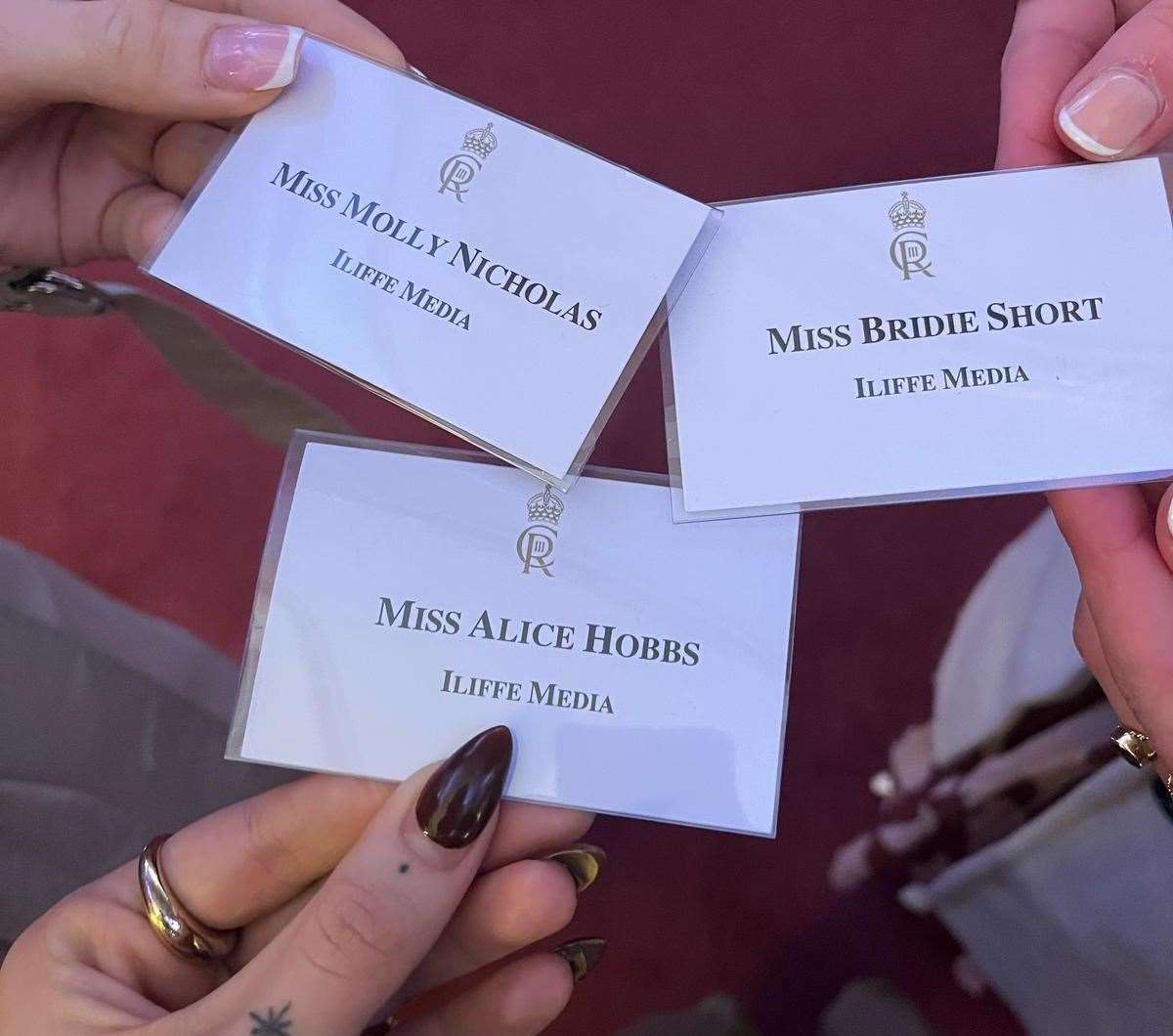 Our event name badges