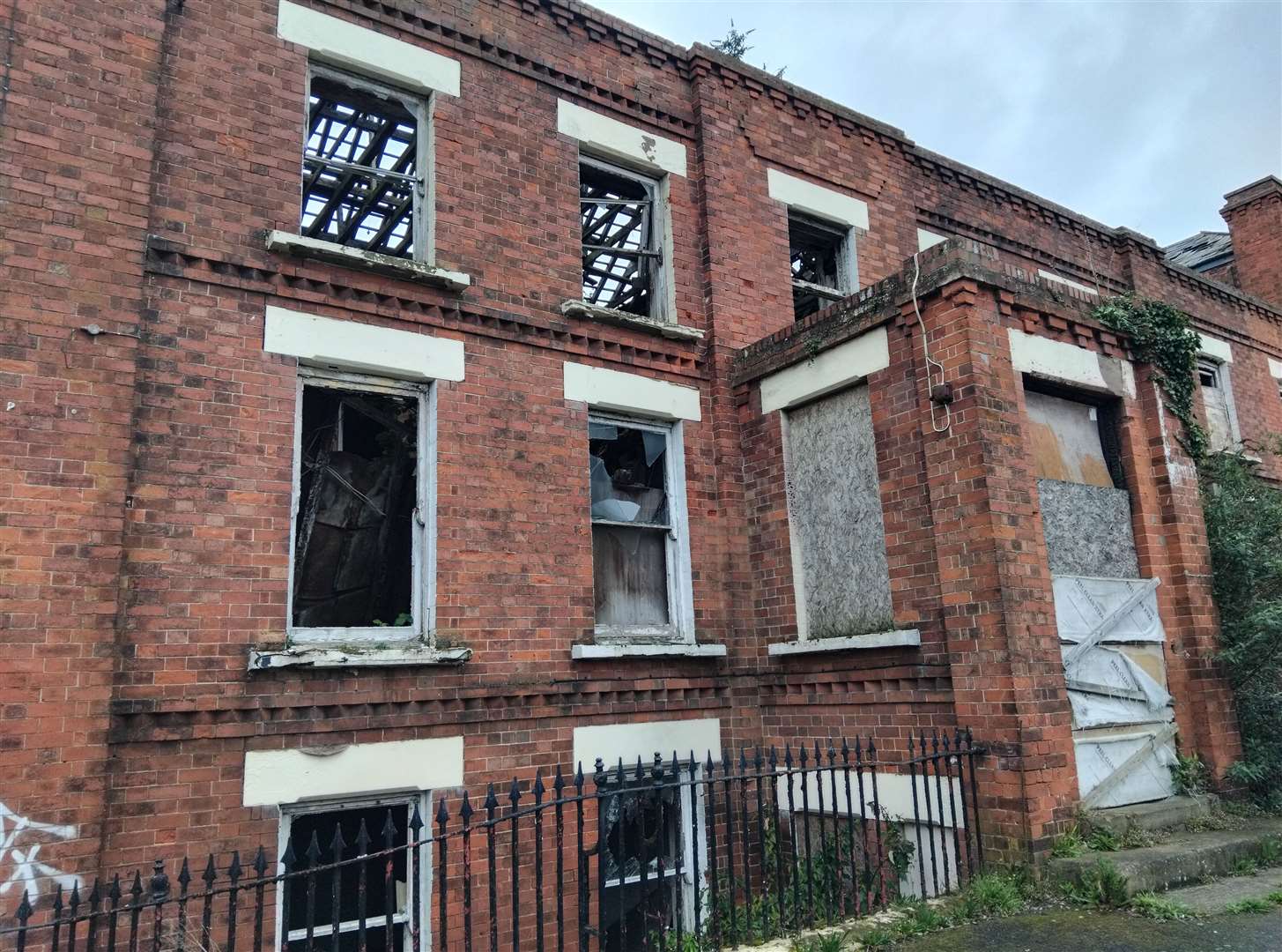 THe crumbling Bridge Hotel makes for an unsightly spectacle - and draws comments from visitors