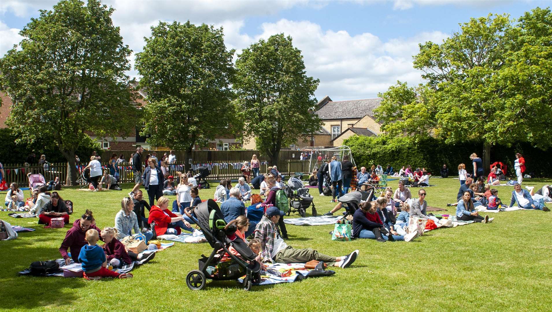 Elm Road Primary School Hosts The Queens Jubilee Platinum Pi-Nic Event. (56966926)
