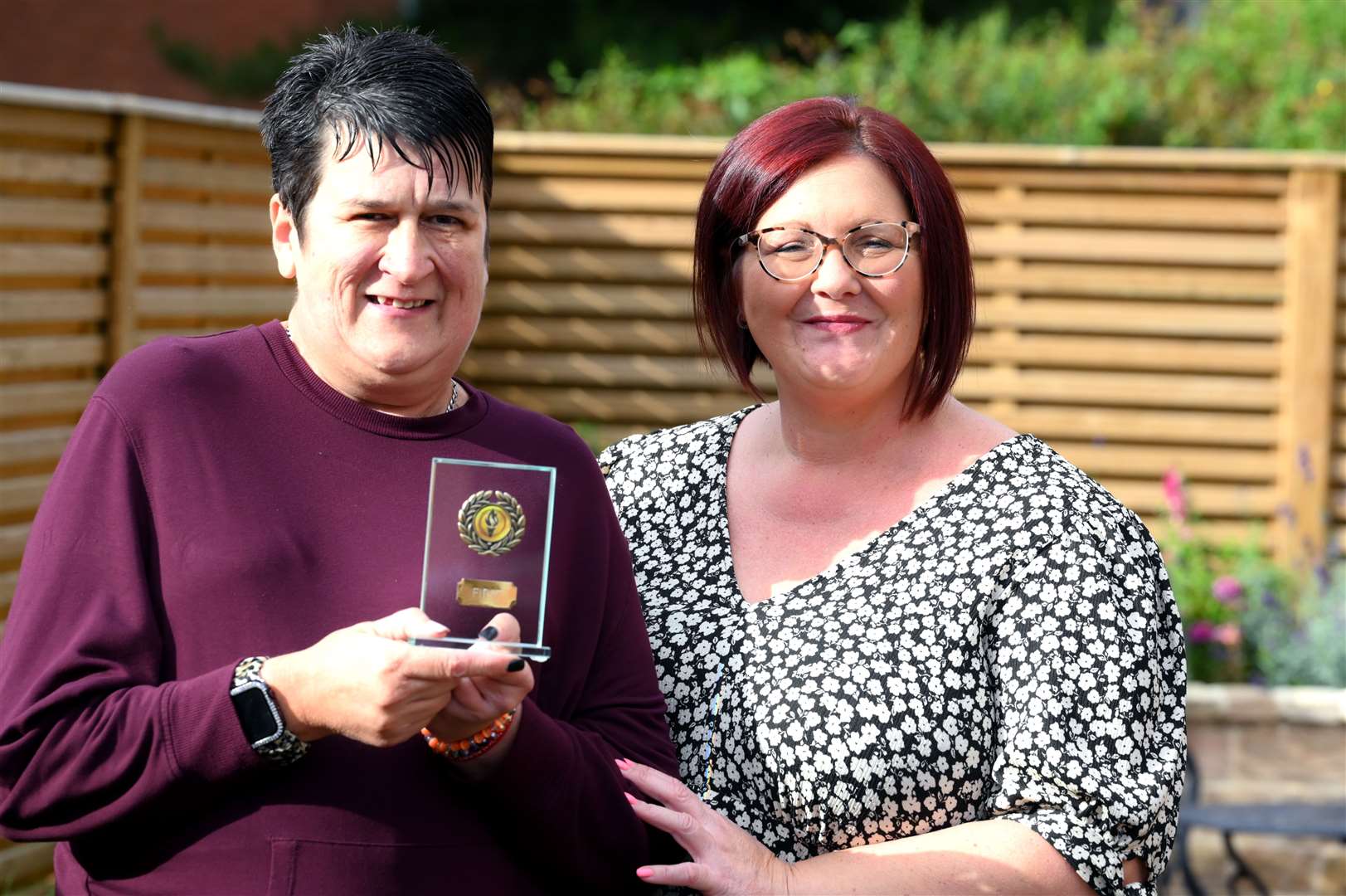 Fenland Citizen Volunteer of The Year awards..Winner Anna Elliott and Toni Bird. (59638191)