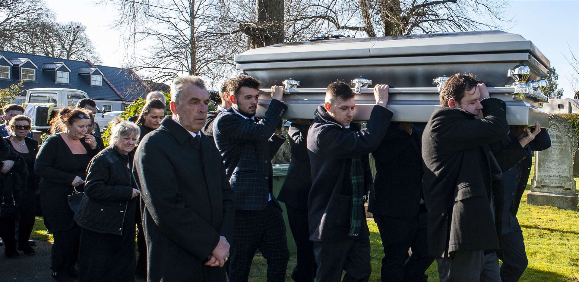Andrew Taylor's funeral