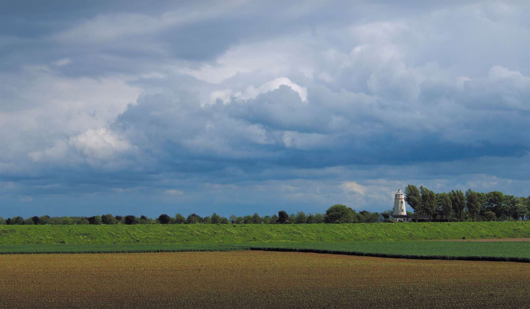 The Wash, with Guy's Head lighthouse visible, near Sutton Bridge. Photo: iStock/guyerwood