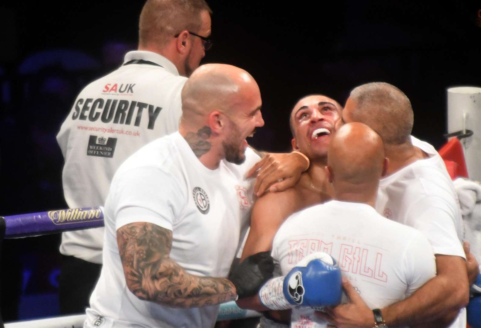 Jordan Gill Commonwealth featherweight title fight vs Ryan Doyle (5053937)
