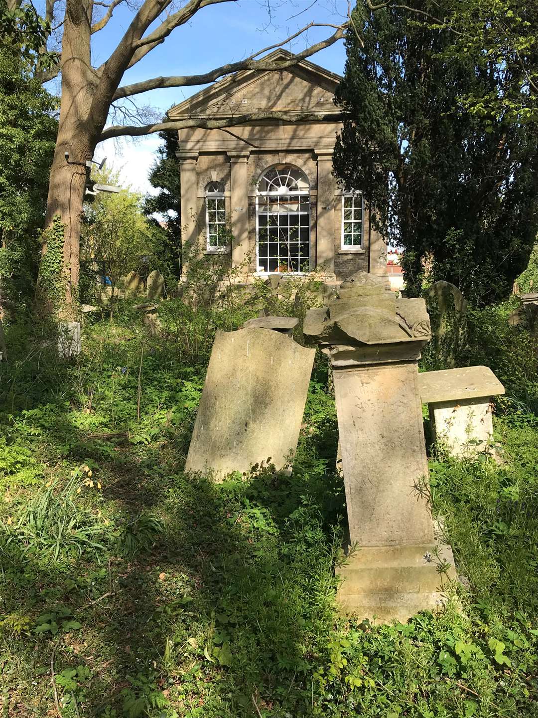 Wisbech General Cemetery and chapel basking in the April sunshine. Wisbech Society has been awarded a Culture Recovery Fund for Heritage grant of up to £20,000. (Wisbech Society/Paul E Eden) (46726032)