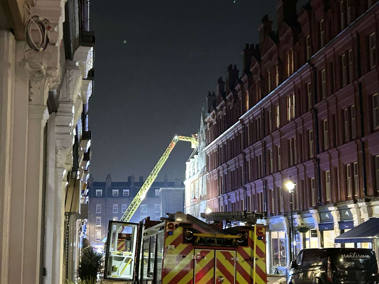 The restaurant and hotel is on Chiltern Street in Marylebone (Sam Hall/PA)