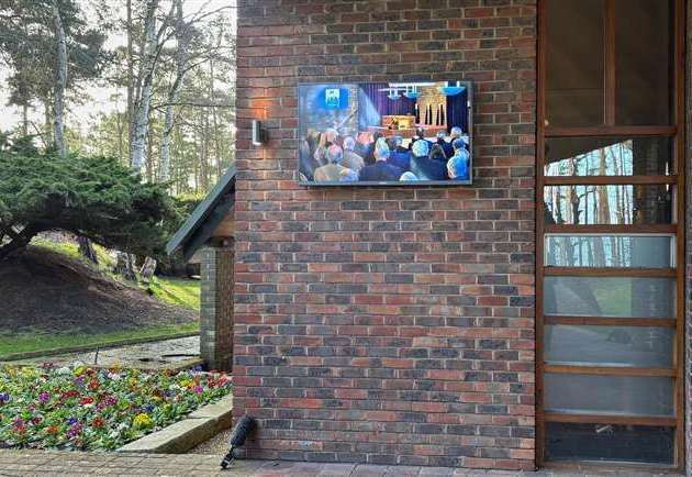 Martin's funeral took place at Mintlyn Crematorium in Lynn. Picture: PA