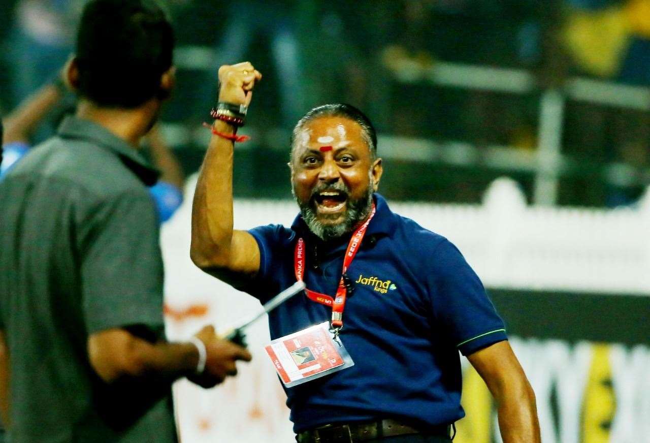 Celebration time for Harry Vaheesan