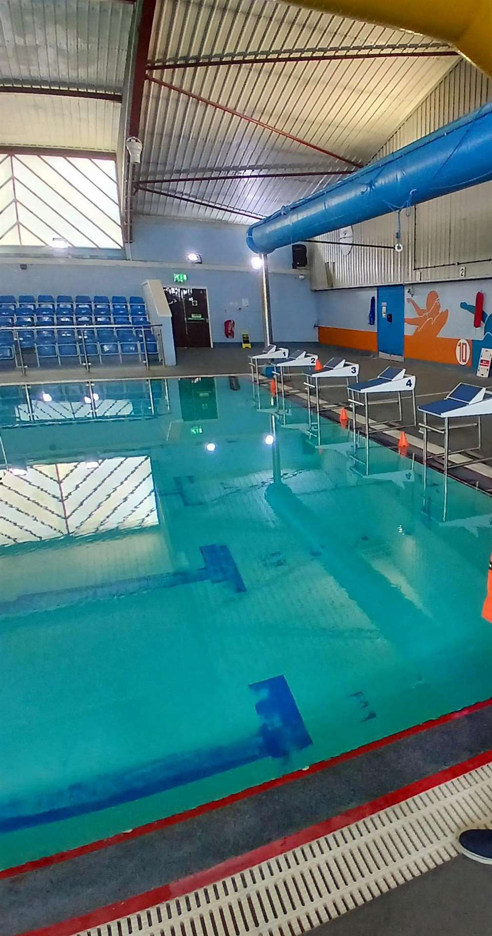 The Manor Leisure Centre swimming pool is to get a new heat saving cover thanks to the combined authority – it recently had a new boiler fitted by Fenland District Council