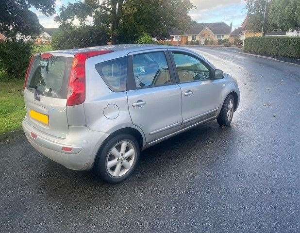 The car was seized after the driver was on their phone and held no insurance. Photo: Policing Fenland