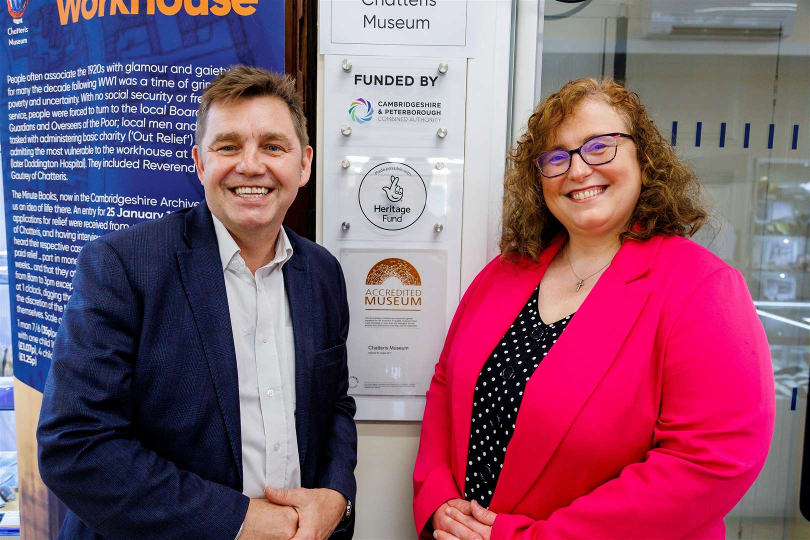 Mayor Dr Johnson and Deputy Mayor Cllr Anna Smith