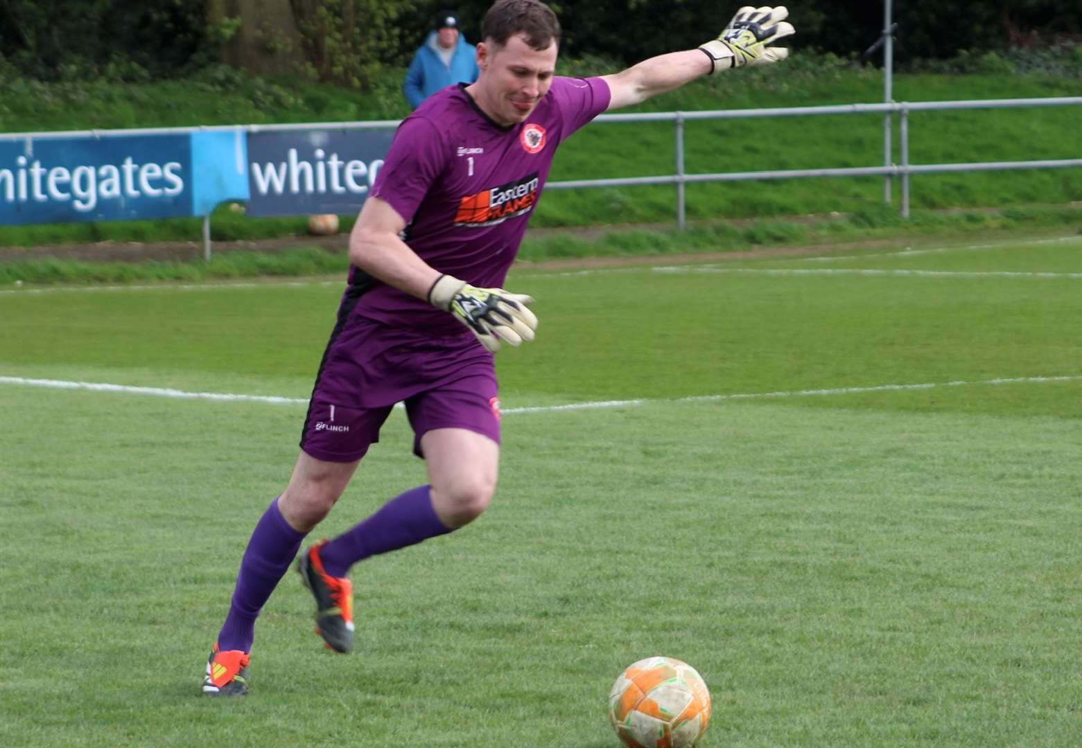Keeper Dan George. Picture: Erin Larham
