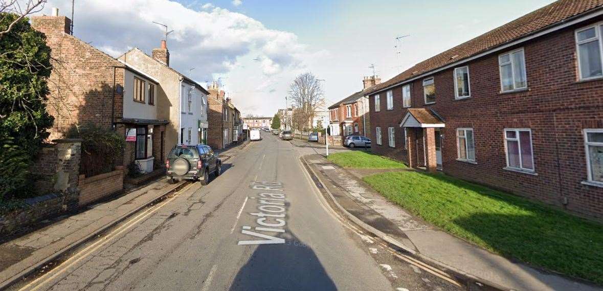 The fire took place on Victoria Road in Wisbech. Picture: Google Maps