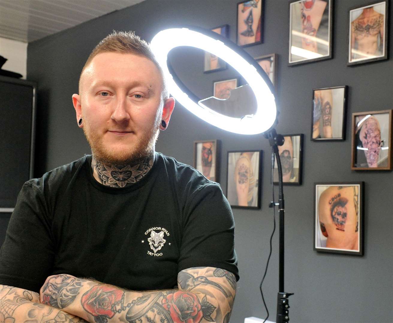 Connor Ryan Tattoo can now be found in the Silverwood Centre in Long Sutton. PHOTO: CHRIS LOWNDES