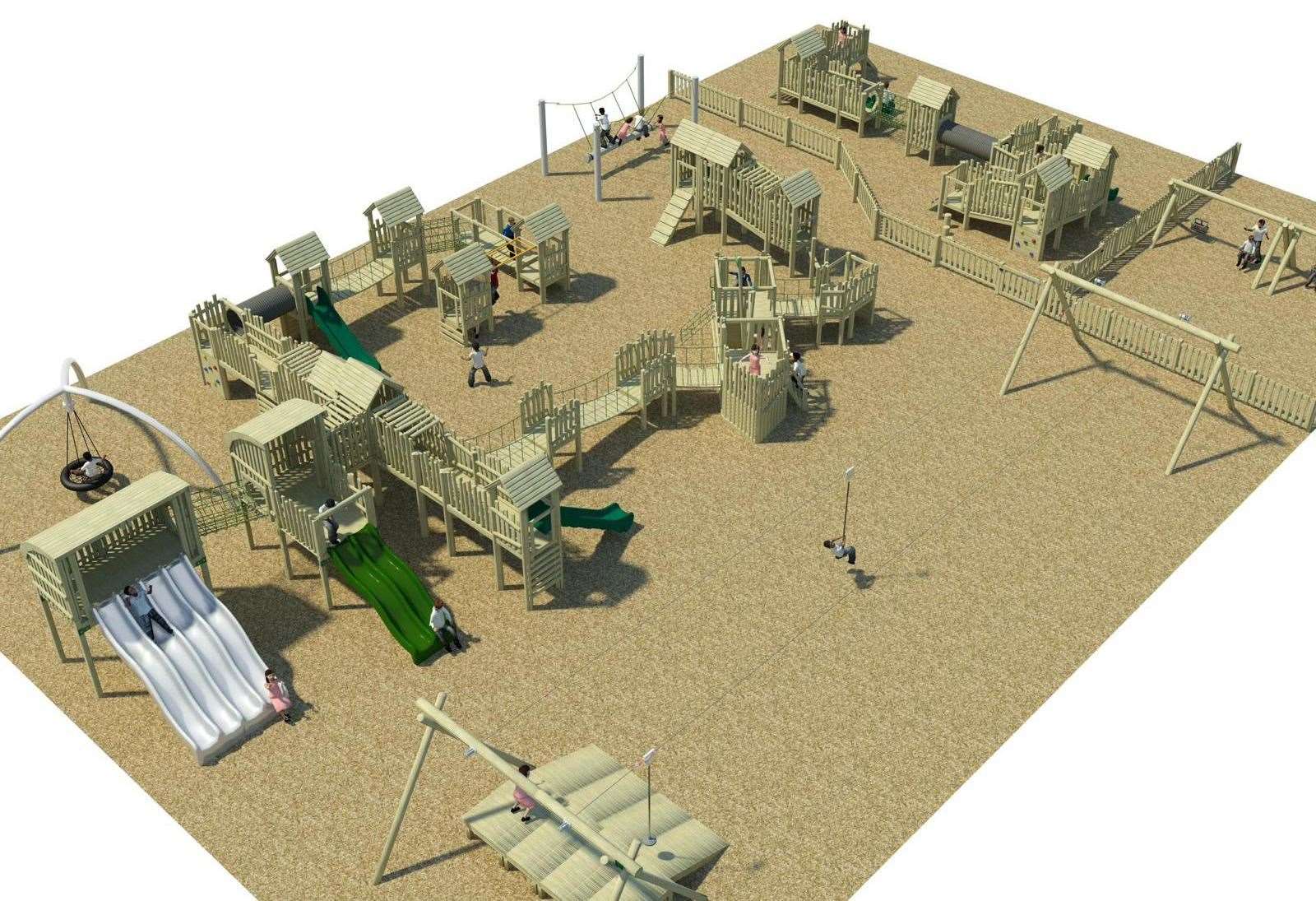 Worzals is unveiling a new £300,000 covered play area in time for Easter