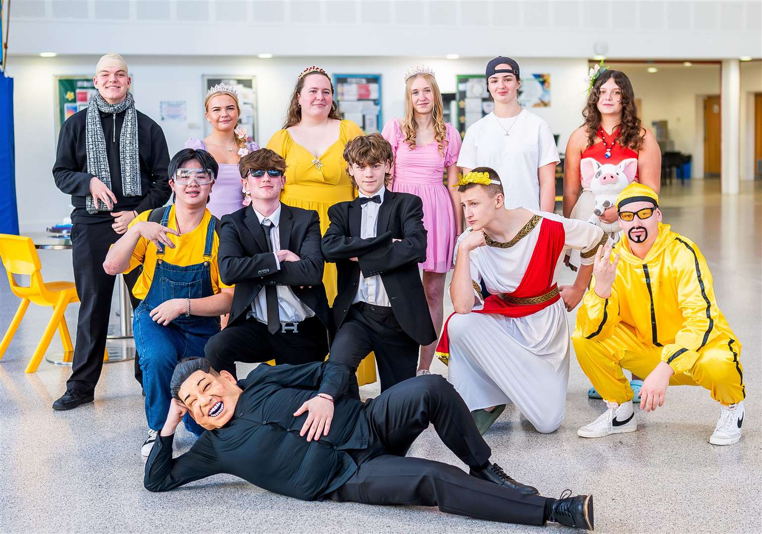 Ali G was in 'da house' on Friday along with a load of other characters including Julius Ceasar. Photo: Barking Dog Media/Ian Burt.