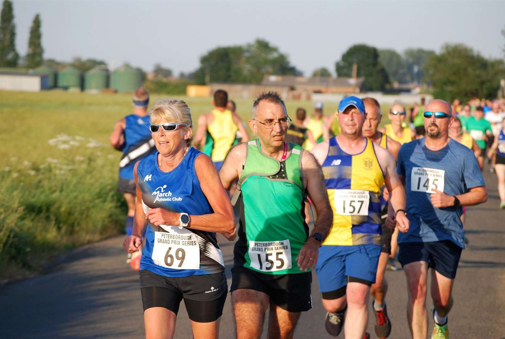 March Athletic Club and Three Counties Running Club in action at first