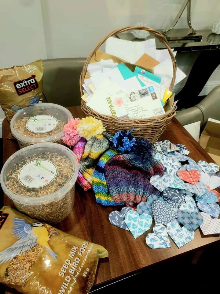 Penpals have also sent in gifts to the residents, who have been ovewhelmed by the response. (55251598)