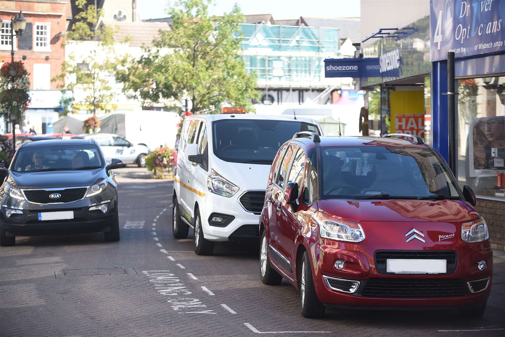 Parking in Wisbech town centre has long been a problem.