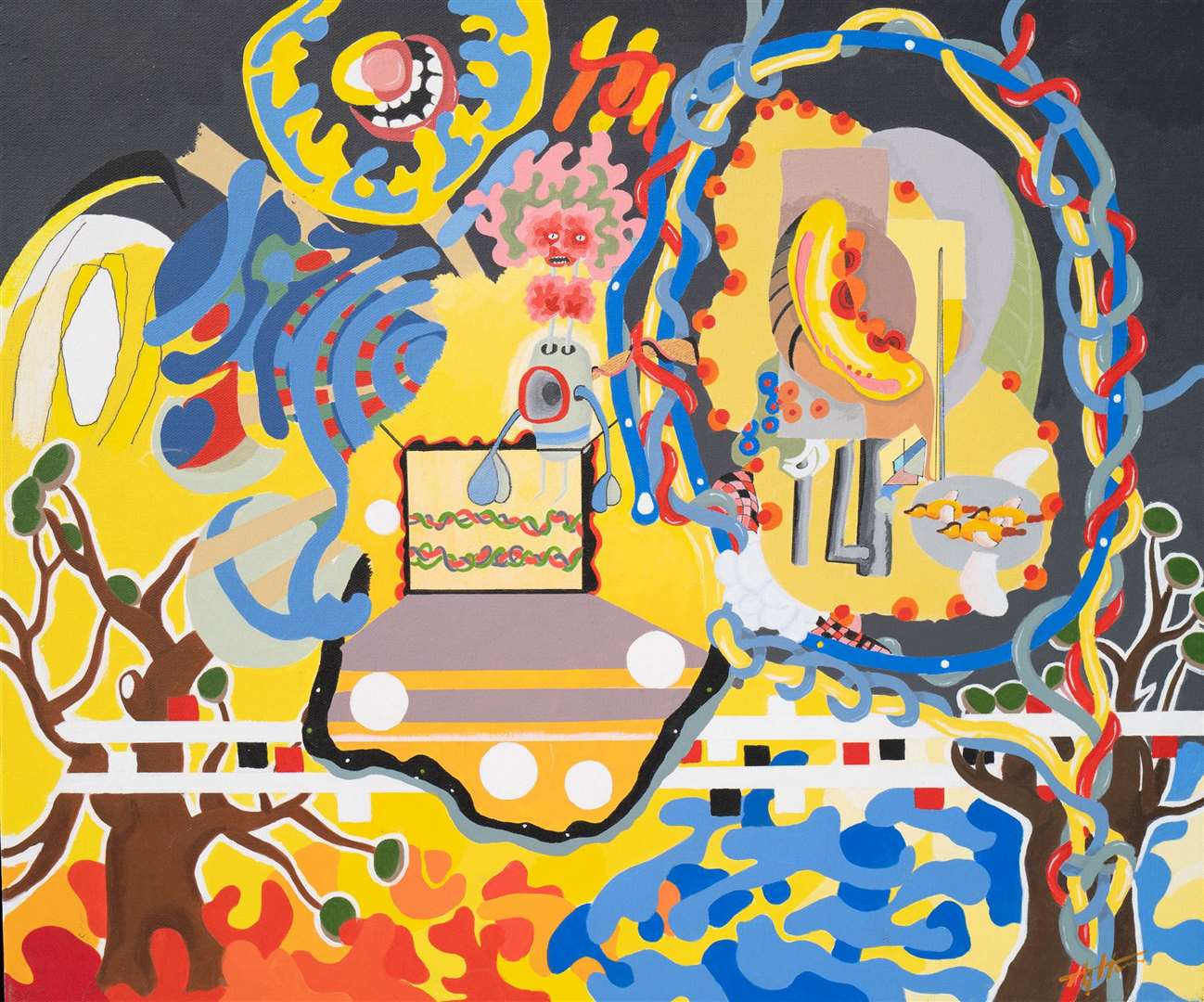 ‘Composition 14’ by Andrew Howison.