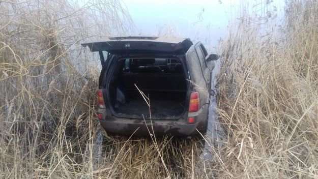 This car which was allegedly being used by hare coursers was seized after its tyres were punctured by officers using a stinger. The occupant was arrested.