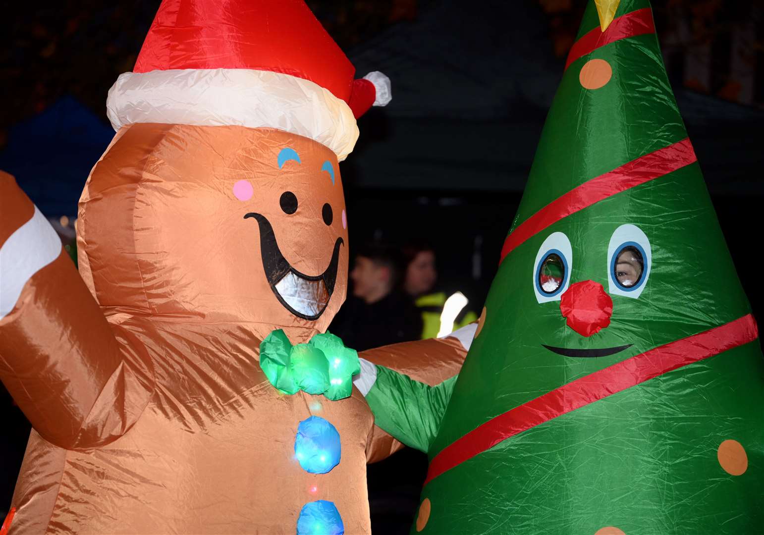 Wisbech Christmas lights switch on