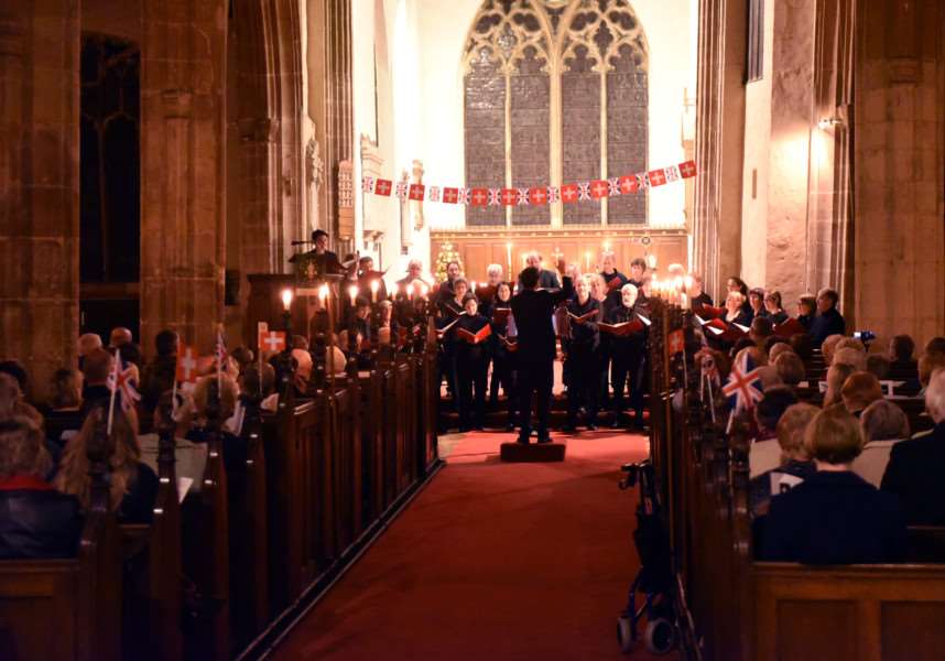 Kantorei Singers at Leverington Church ANL-151210-090723009