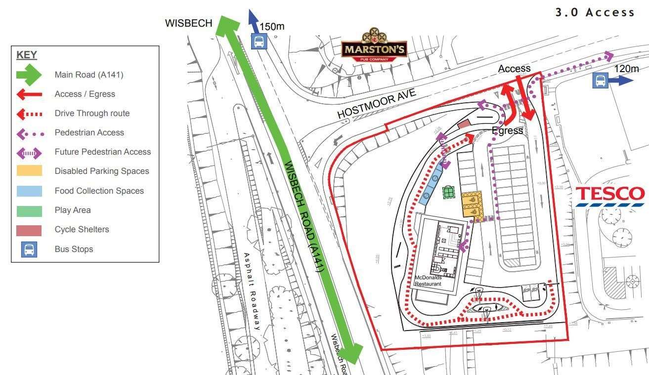 Plans have been submitted for a McDonalds restaurant and drive-thru in March. (24779740)