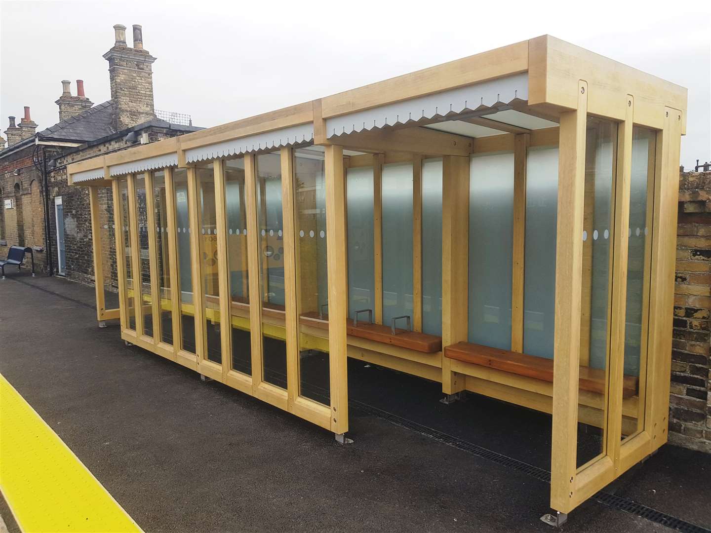 The Accoya shelter was chosen by the public for Manea station.
