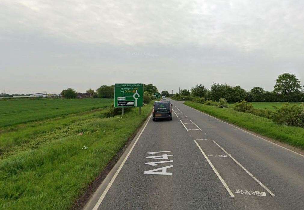 Fire crews were called at 11.39am on Sunday. Picture: Google Maps