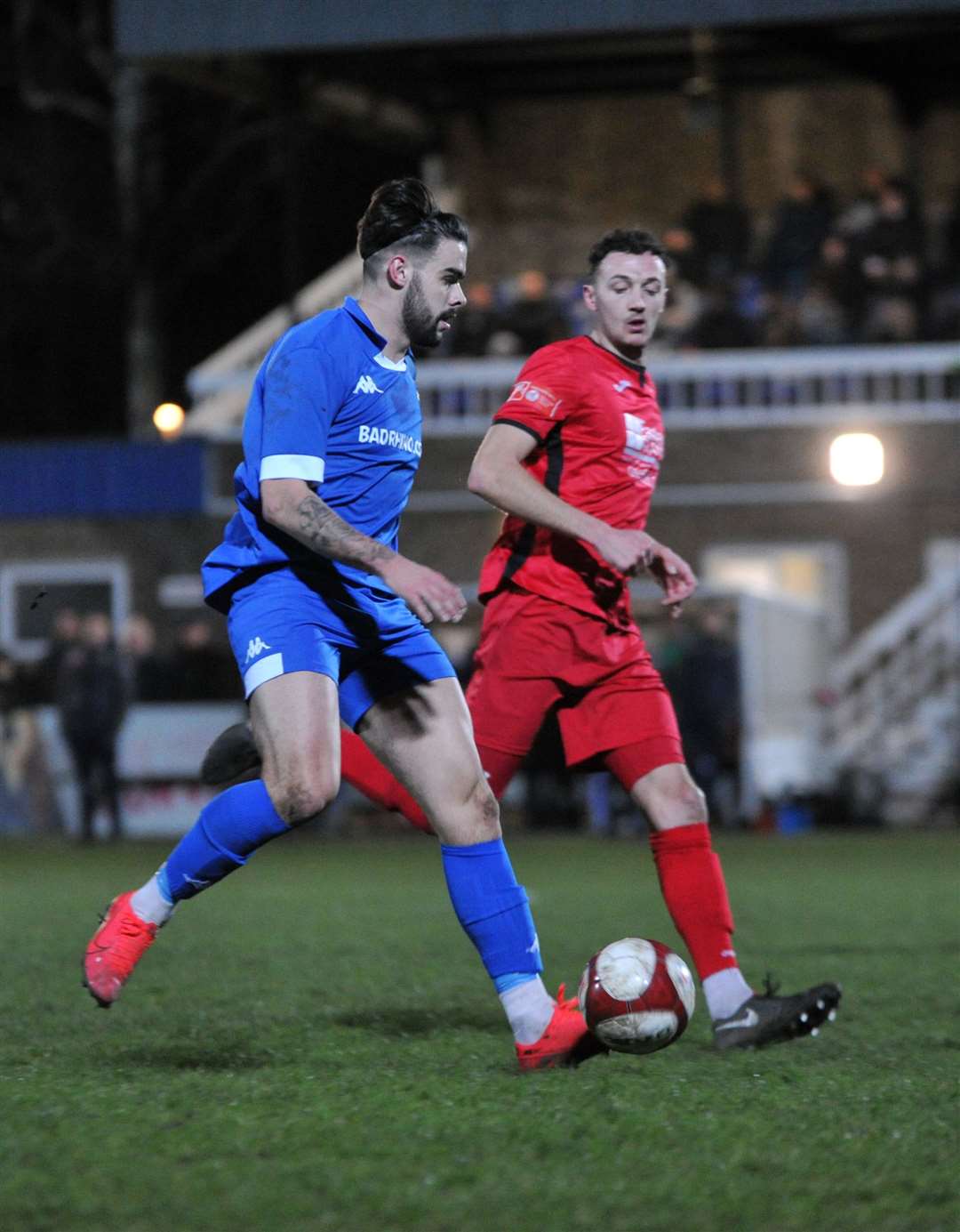 Spalding were 2-0 winners over Wisbech Town on Tuesday night. Photo: Chris Lowndes (54782320)