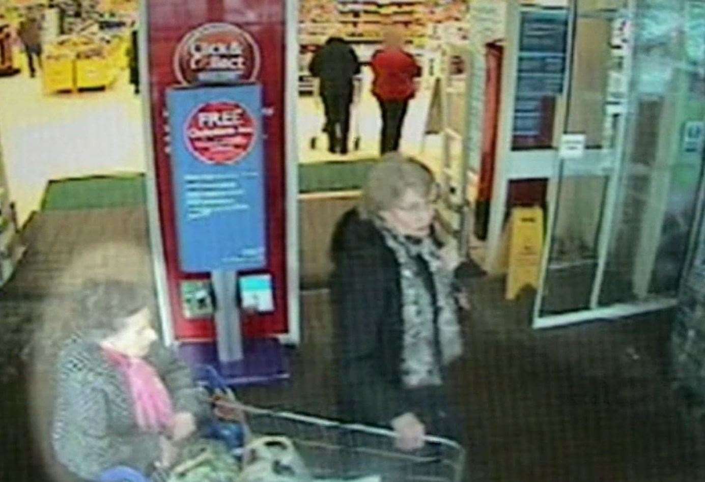The last sighting of Una was on a shopping trip.