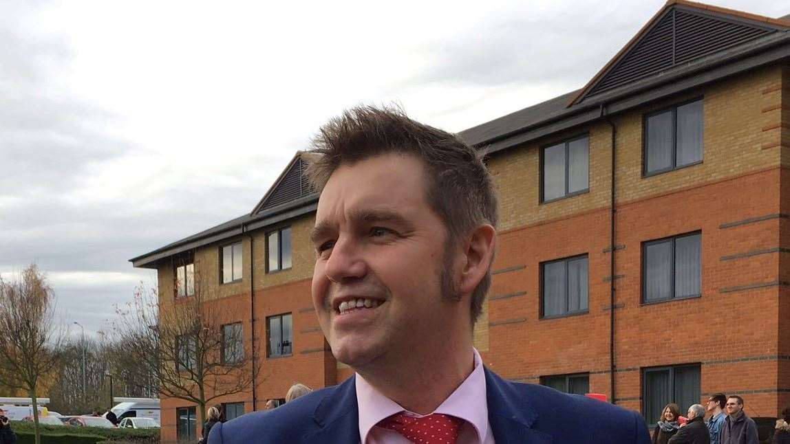 First day at the office for Cambridgeshire and Peterborough's new mayor Nik Johnson. (47131175)