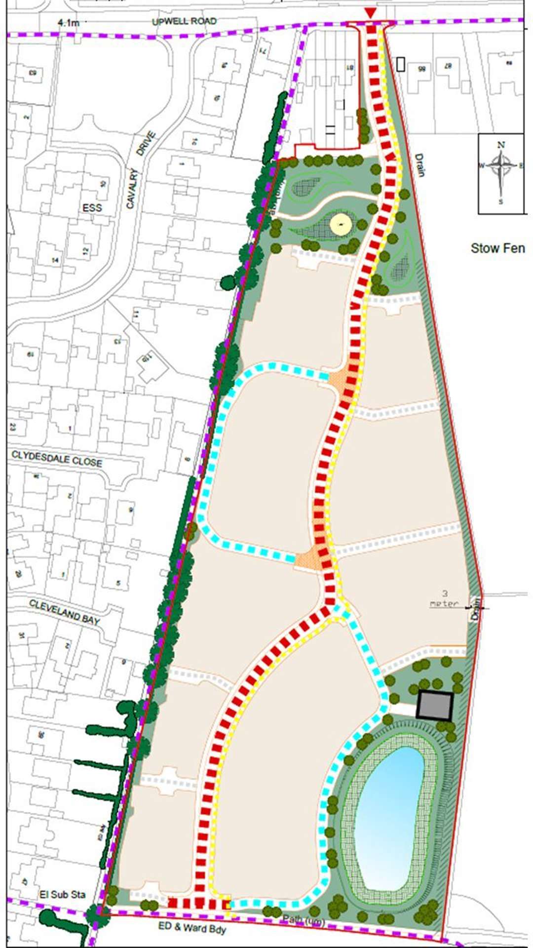 An indicative plan image of the Allison homes in March.