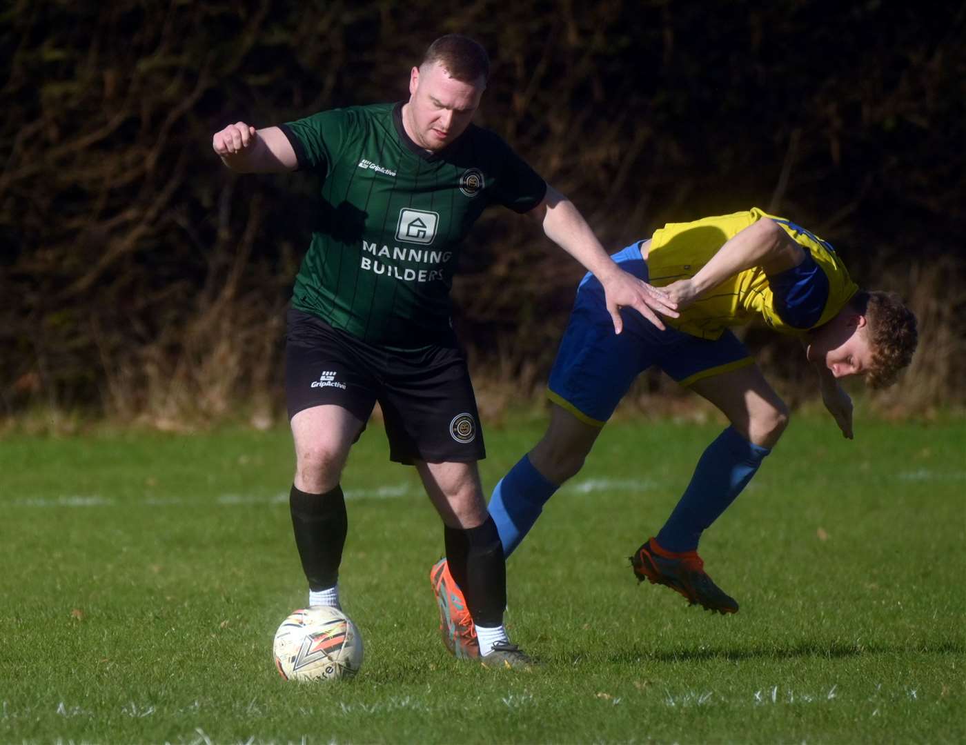 Marshland Saints Reserves (Green) v Gayton United (Yellow)