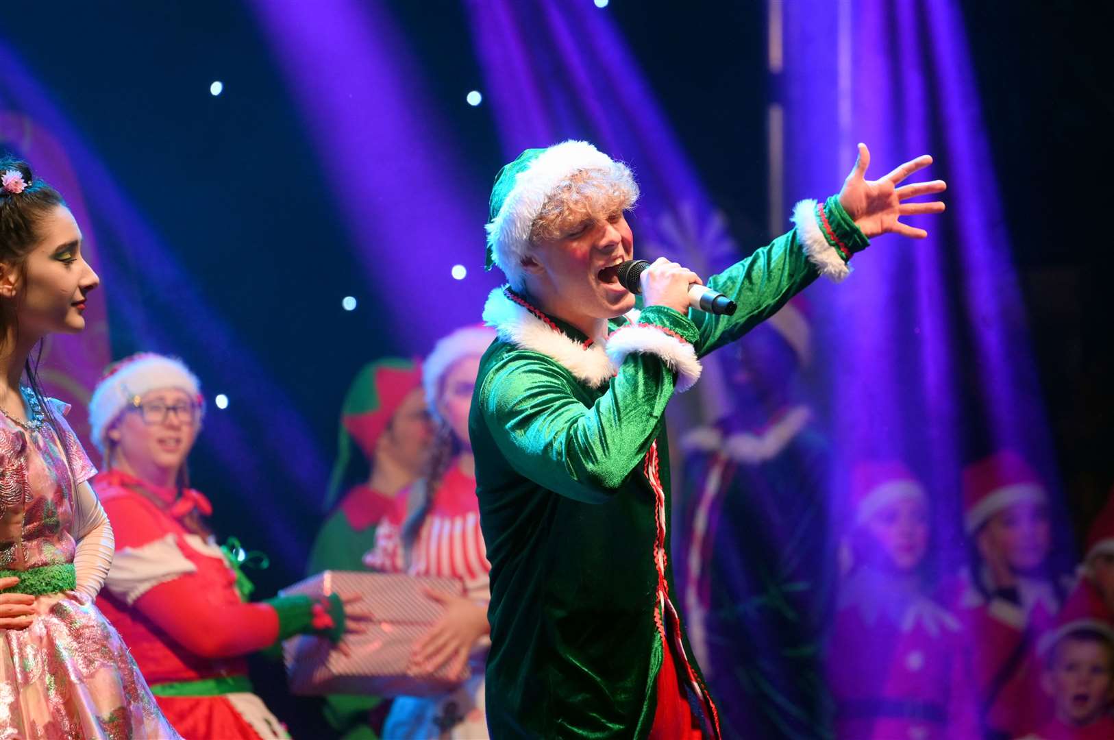 Wisbech Christmas lights switch on
