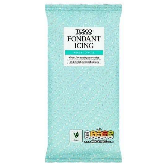 Tesco Fondant Icing product recalled due to almond contamination CREDIT Tesco Stores (49848820)