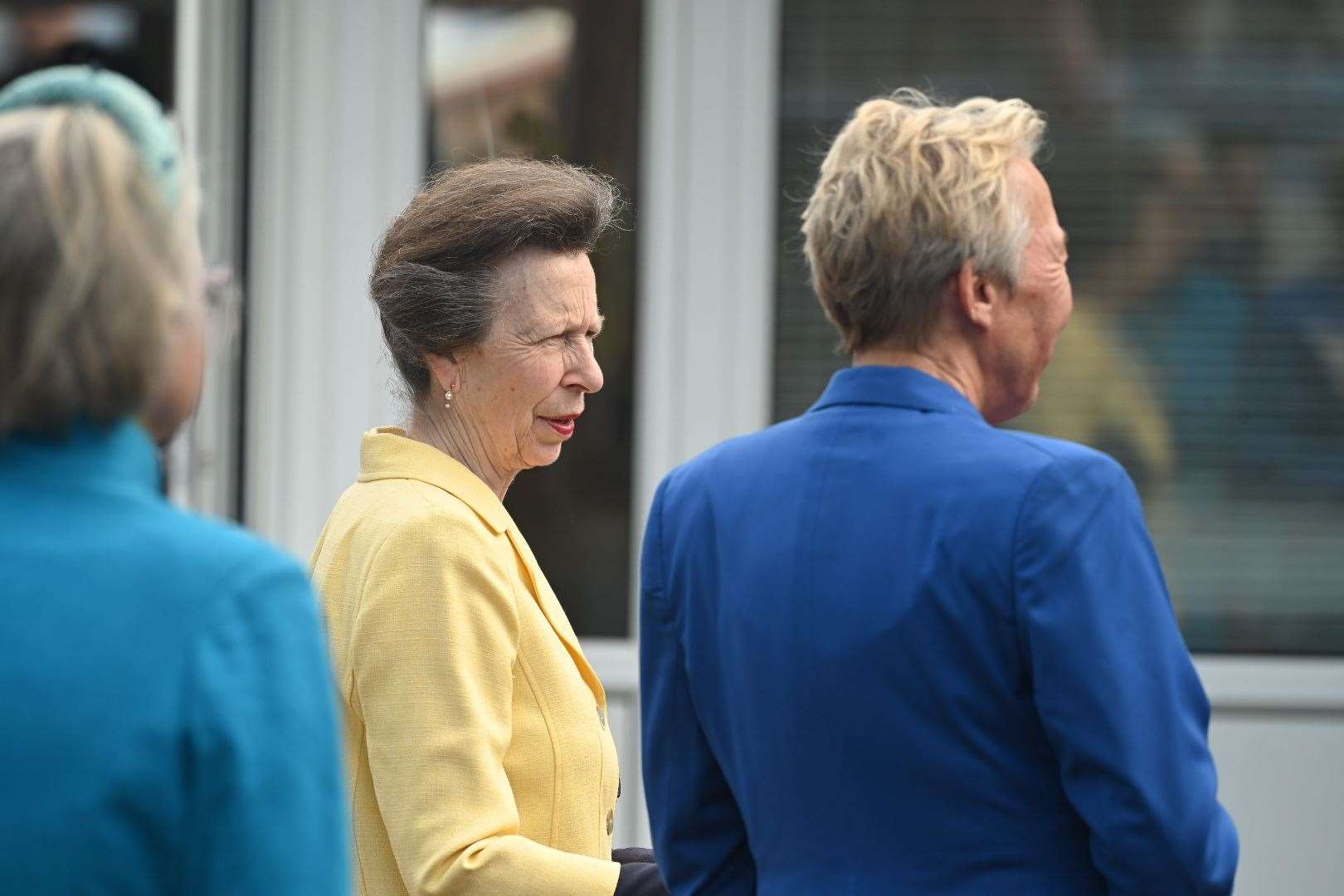 Princess Anne was in Wisbech today visiting the Queen Mary Centre and talking to local dignitaries. (56716167)