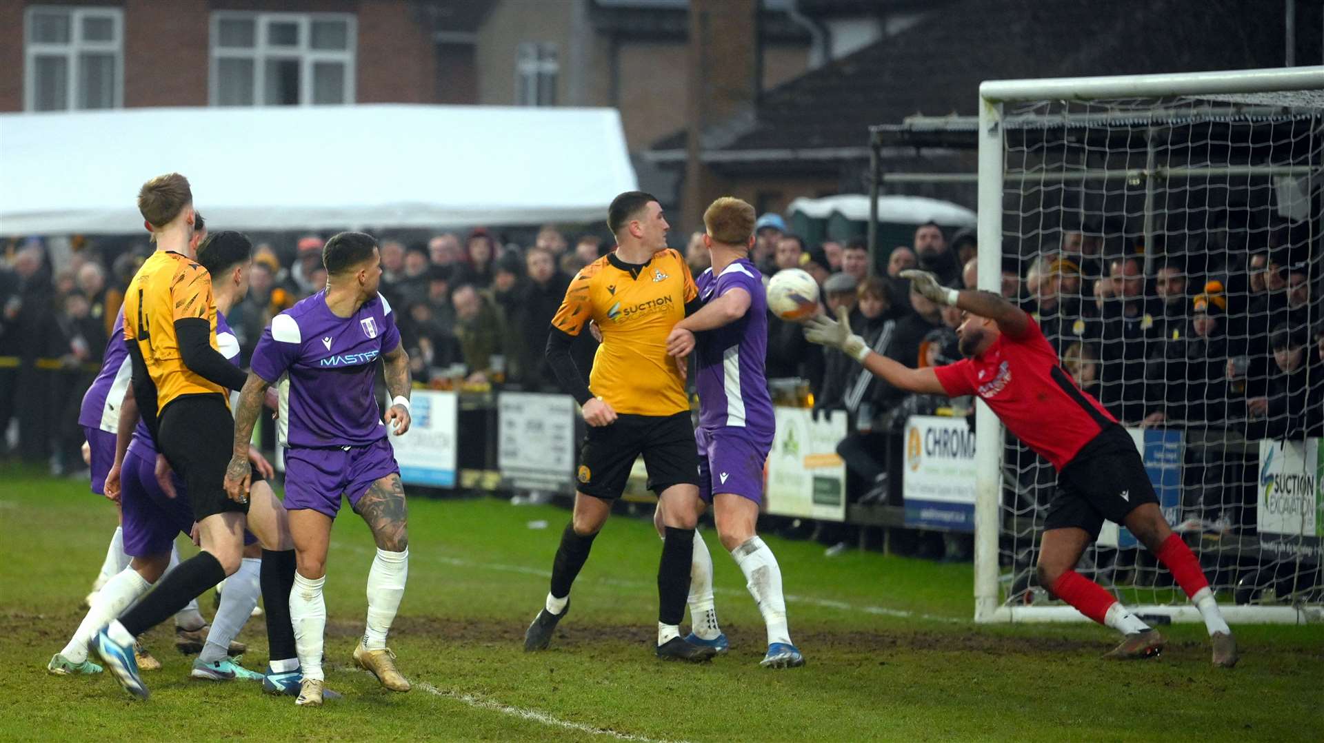 March v Daventry in the Last 32 of the FA Vase
