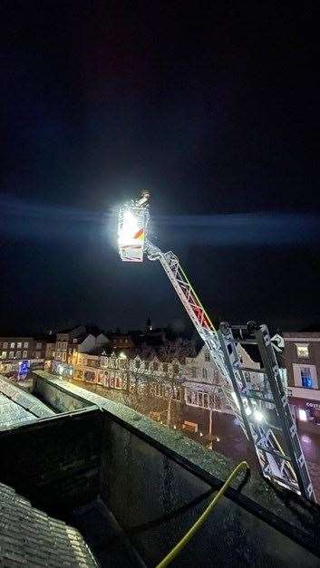 At 5.40pm on Sunday (12) crews were called to a fire on Wisbech Market Place.
