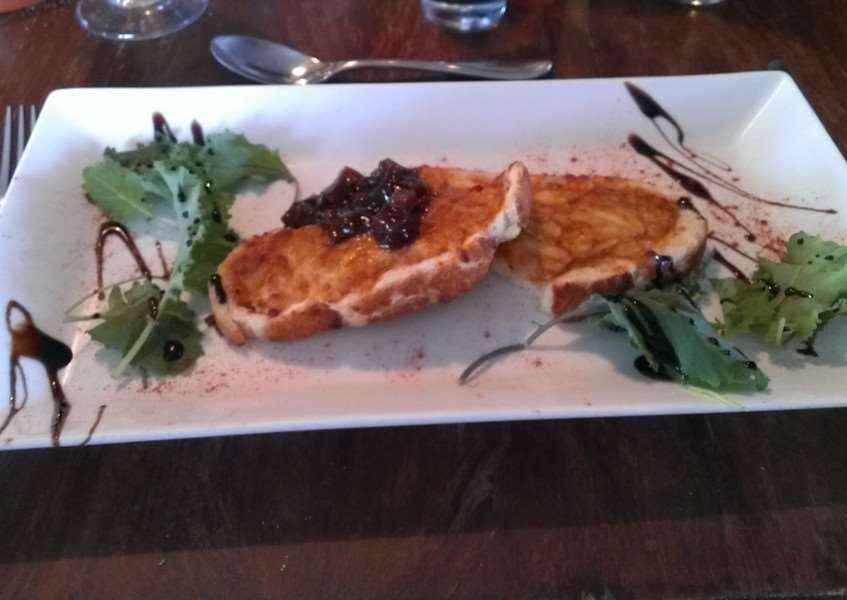 Brad Barnes dines at The Dog In A Doublet