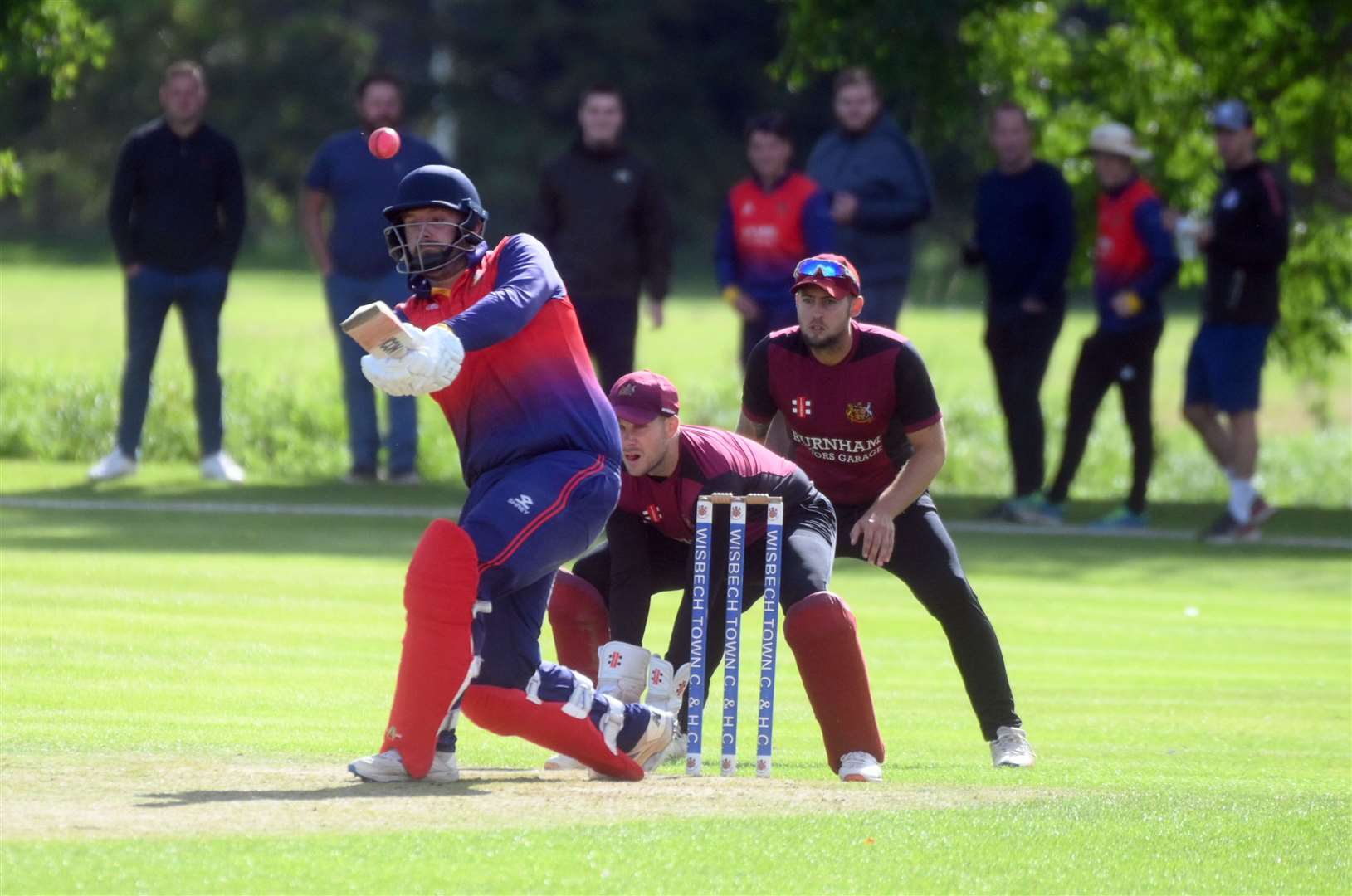 Wisbech v Fakenham in the EAPL play off final..Sam Albutt. (59554941)