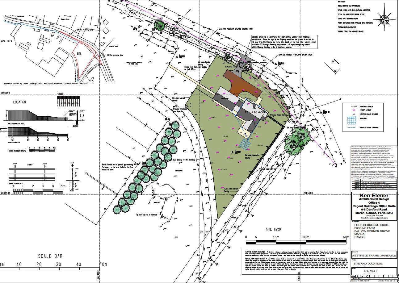 Councillors went against officers to allow J Hawes to build this house in Manea. (6452814)