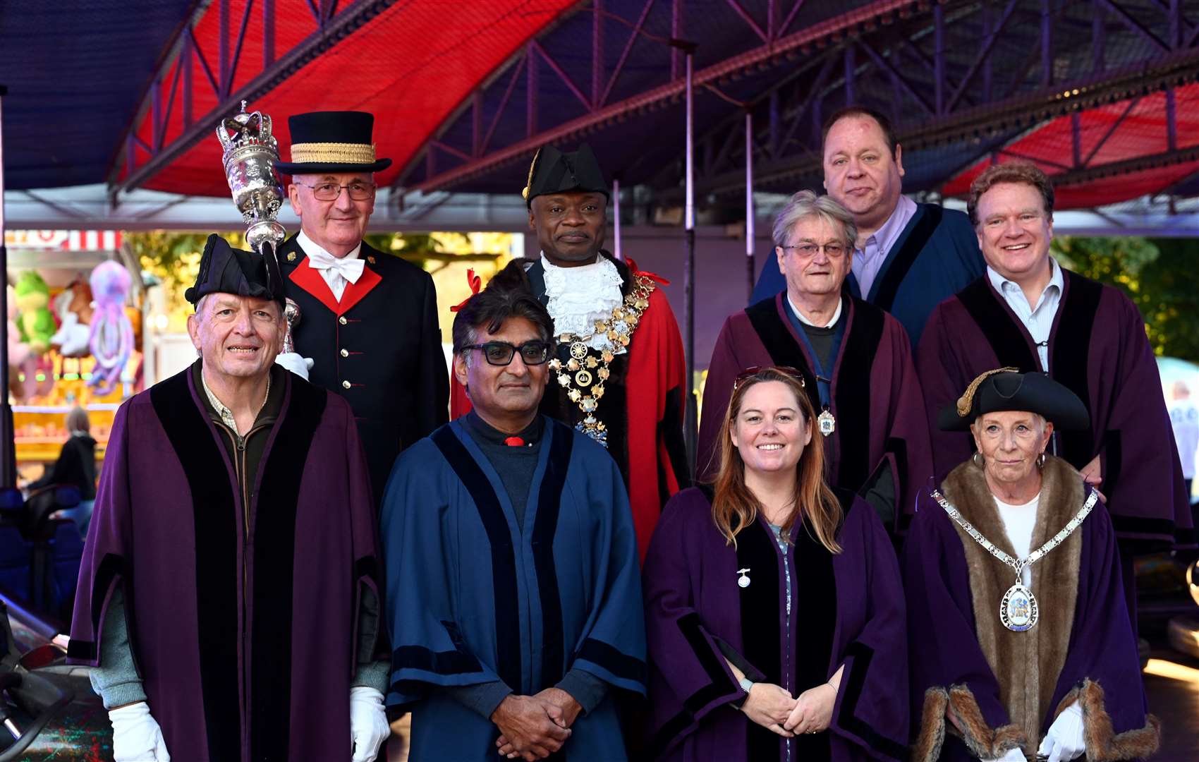 Opening of Statute Fair by Wisbech Mayor Sidney Imafidon