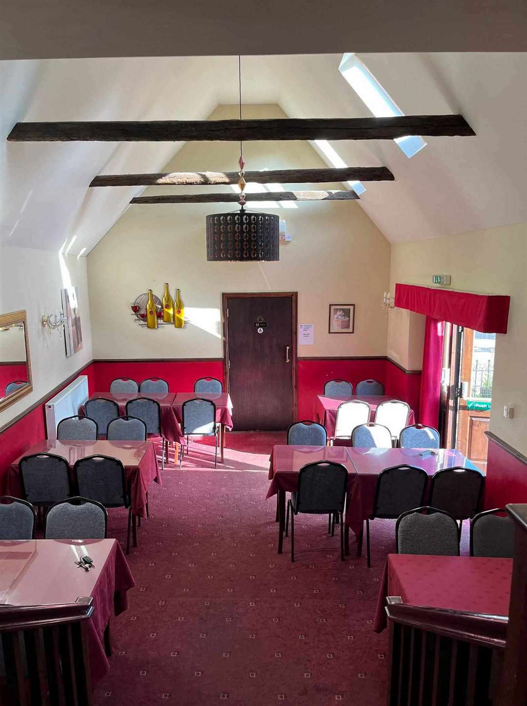The Red Lion restaurant in Wisbech is under refurbishment 