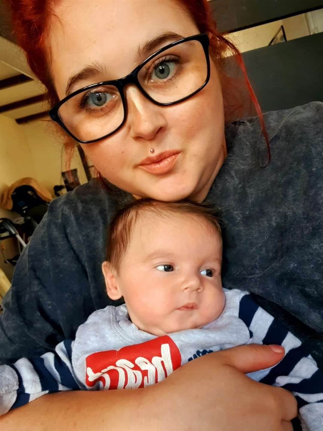 Chelsey Webb and her partner Harley Vallance are raising money as a thank-you to the hospitals that save their baby, Lincoln's, life. (45030476)